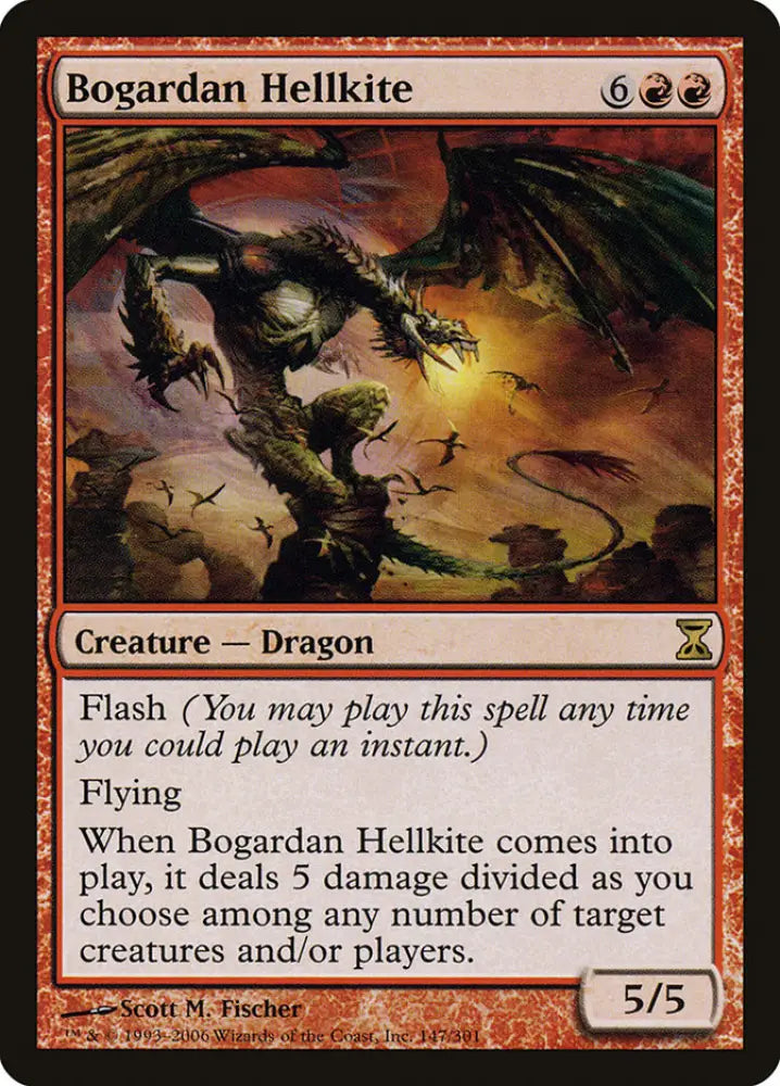 Bogardan Hellkite [Time Spiral] - MTG Single