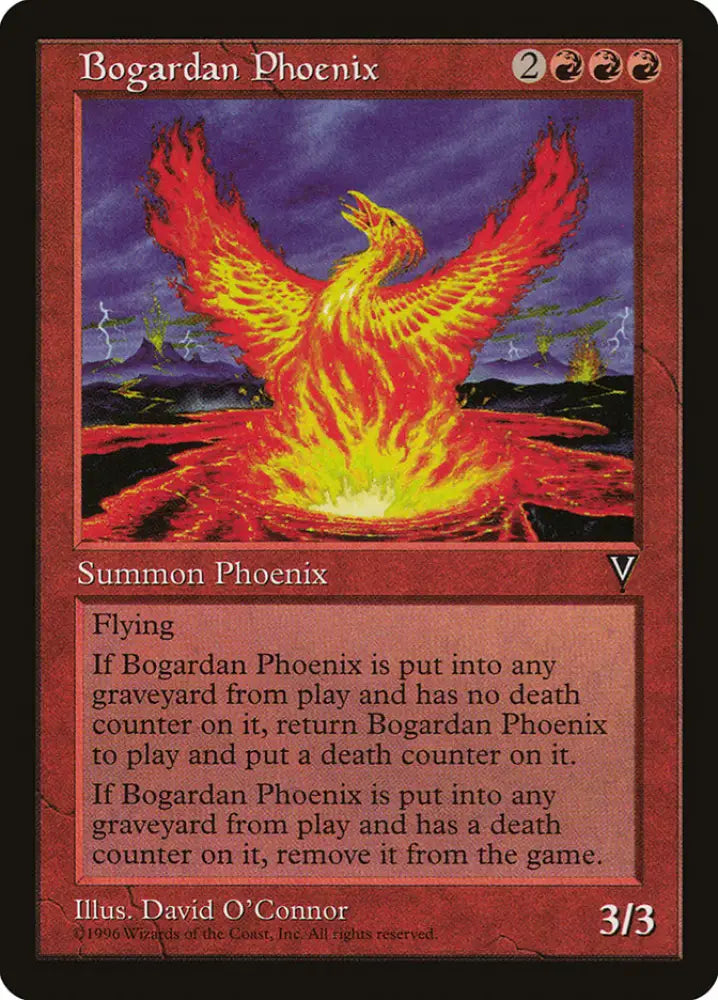 Bogardan Phoenix [Visions] - MTG Single