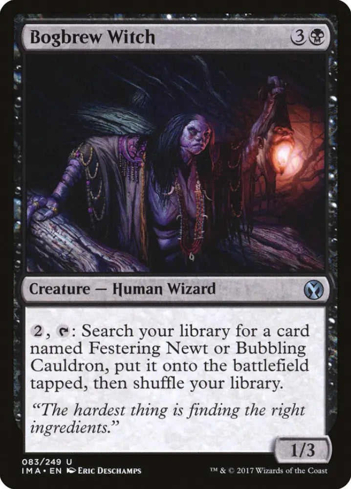 Bogbrew Witch [Iconic Masters] - MTG Single
