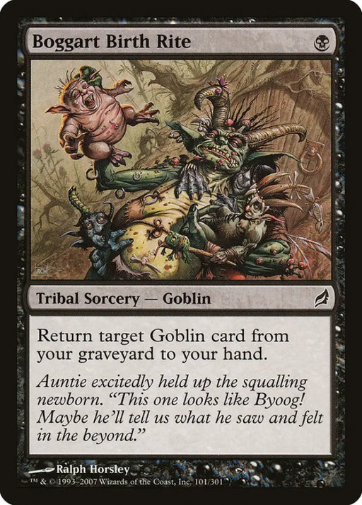Boggart Birth Rite [Lorwyn] - MTG Single