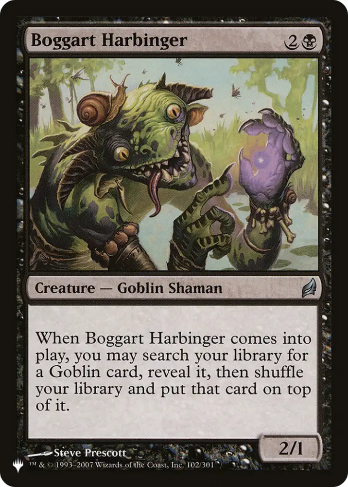 Boggart Harbinger [The List] - MTG Single