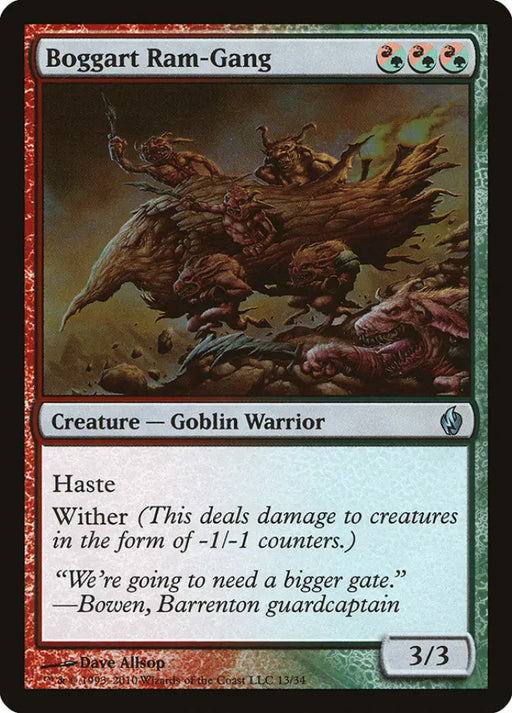 Boggart Ram-Gang [Premium Deck Series: Fire and Lightning] - MTG Single