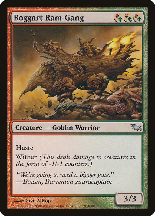 Boggart Ram-Gang [Shadowmoor] - MTG Single