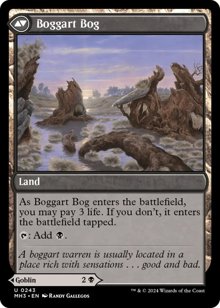 Boggart Trawler // Boggart Bog [Modern Horizons 3] - MTG Single