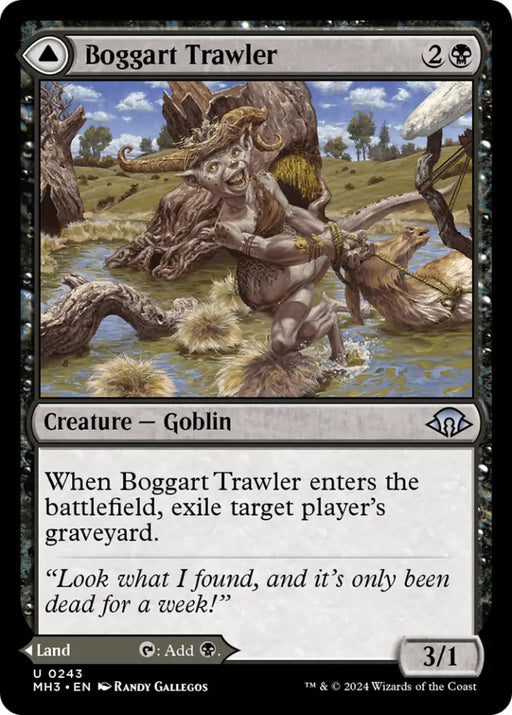Boggart Trawler // Boggart Bog [Modern Horizons 3] - MTG Single