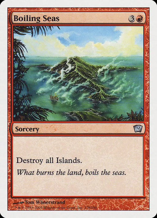 Boiling Seas [Ninth Edition] - MTG Single