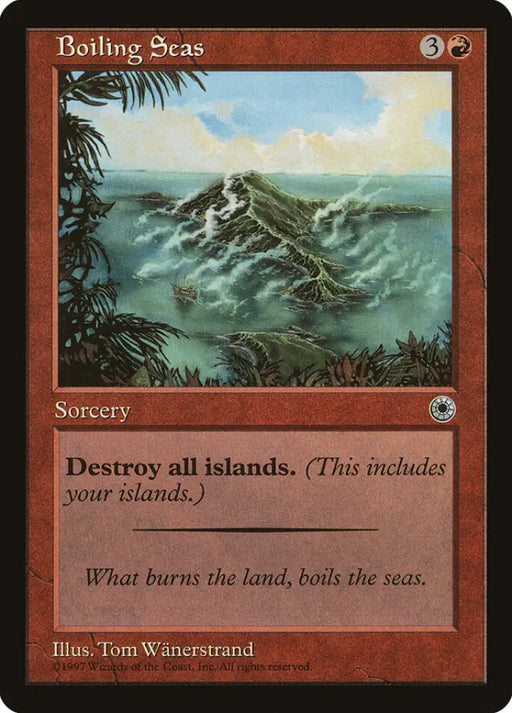 Boiling Seas [Portal] - MTG Single