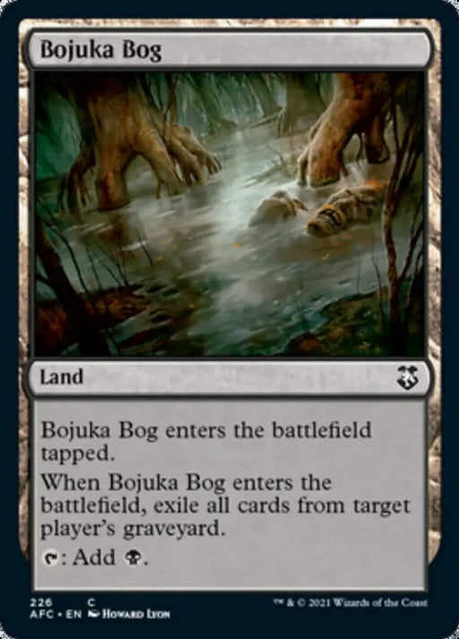 Bojuka Bog [Dungeons & Dragons: Adventures in the Forgotten Realms Commander] - MTG Single