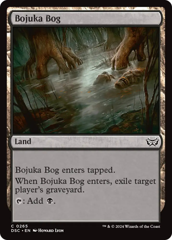 Bojuka Bog [Duskmourn: House of Horror Commander] - MTG Single
