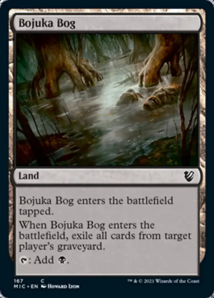 Bojuka Bog [Innistrad: Midnight Hunt Commander] - MTG Single