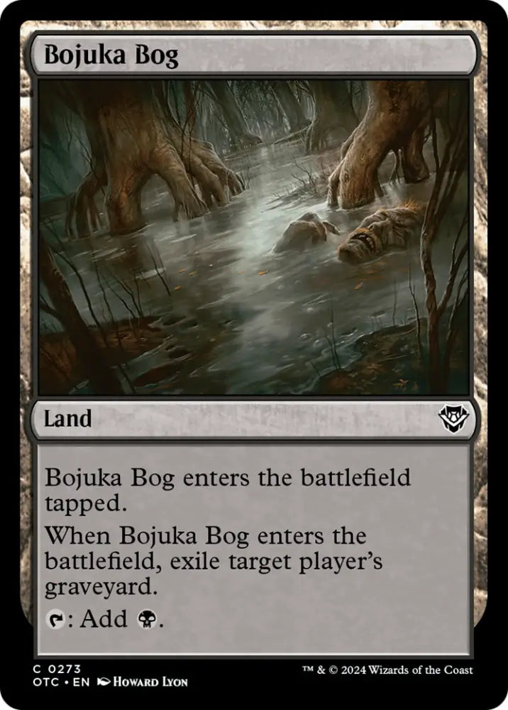 Bojuka Bog [Outlaws of Thunder Junction Commander] - MTG Single