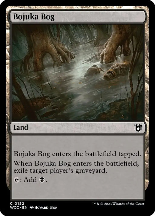 Bojuka Bog [Wilds of Eldraine Commander] - MTG Single
