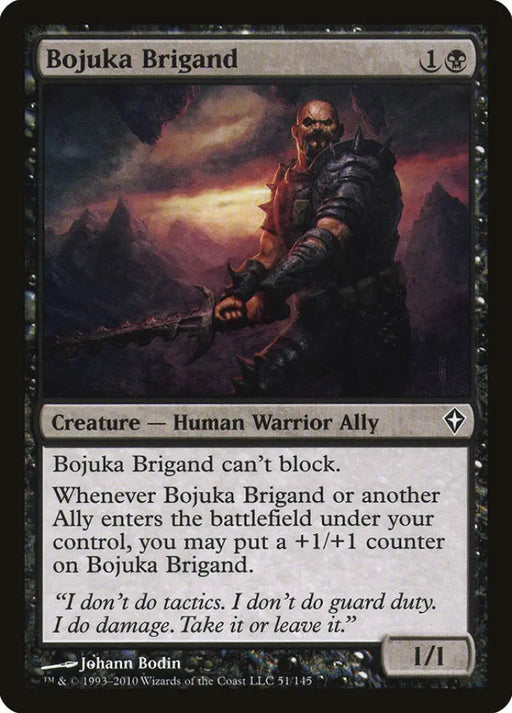 Bojuka Brigand [Worldwake] - MTG Single