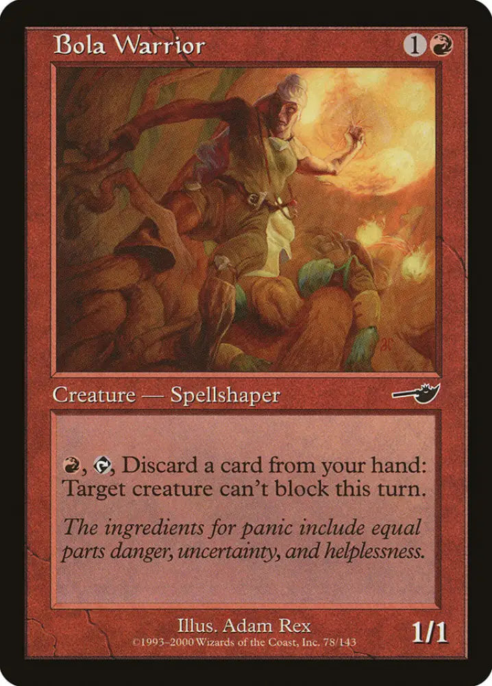 Bola Warrior [Nemesis] - MTG Single