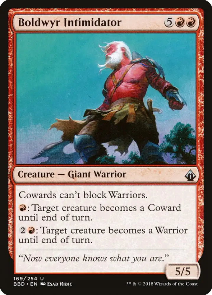 Boldwyr Intimidator [Battlebond] - MTG Single