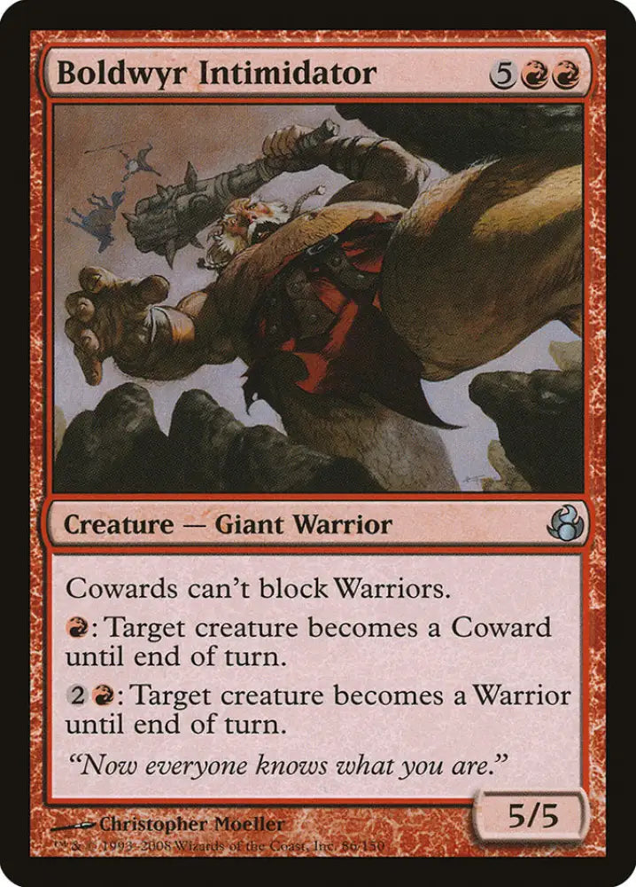 Boldwyr Intimidator [Morningtide] - MTG Single