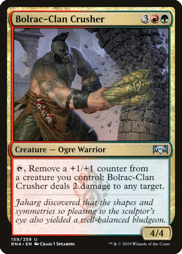 Bolrac-Clan Crusher [Ravnica Allegiance] - MTG Single