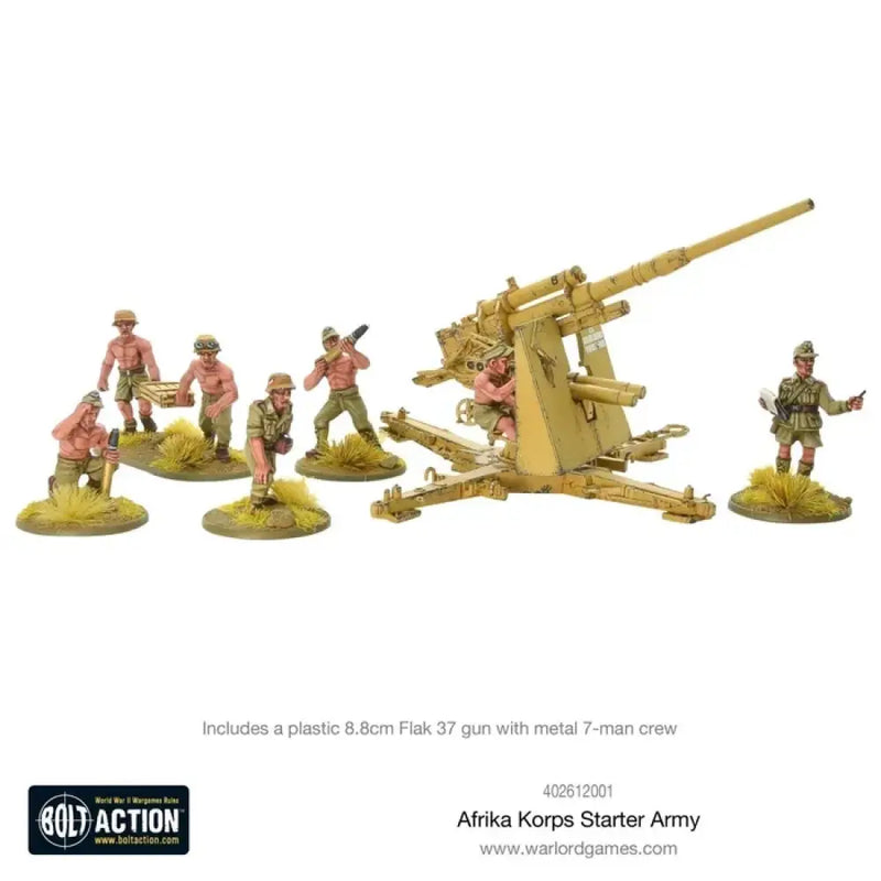 Bolt Action: Afrika Korps Starter Army (Preorder) - Miniature Games
