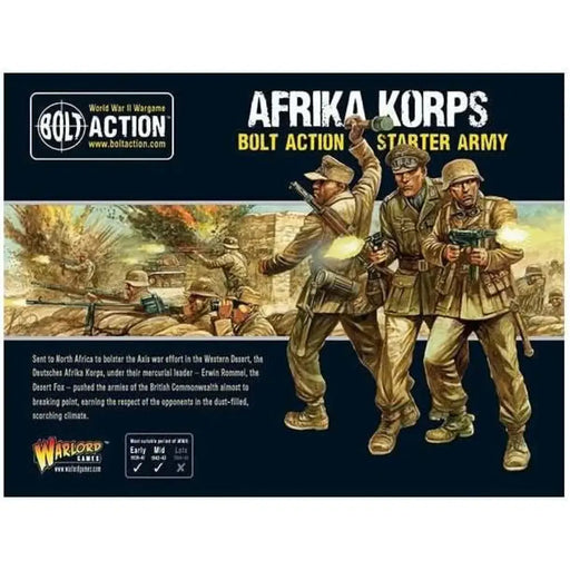 Bolt Action: Afrika Korps Starter Army (Preorder) - Miniature Games