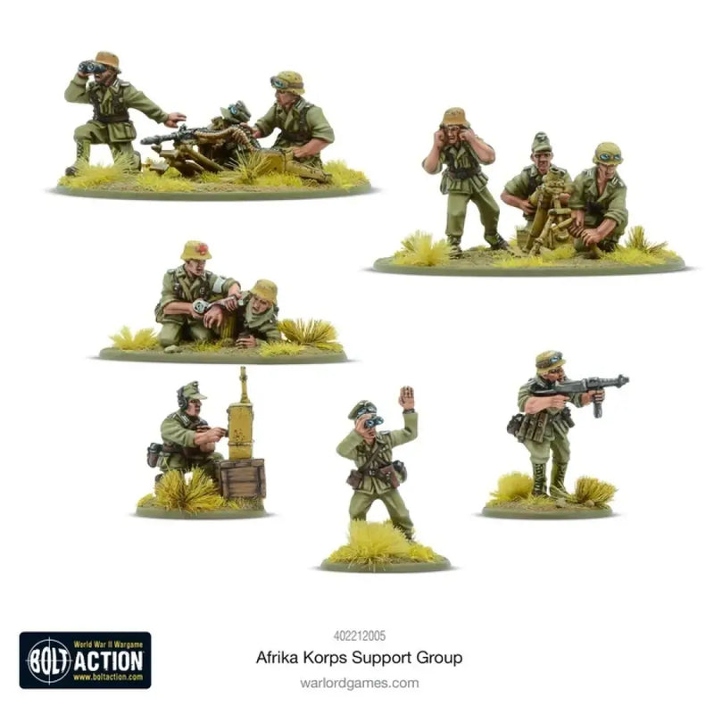Bolt Action: Afrika Korps support group (Preorder) - Miniature Games