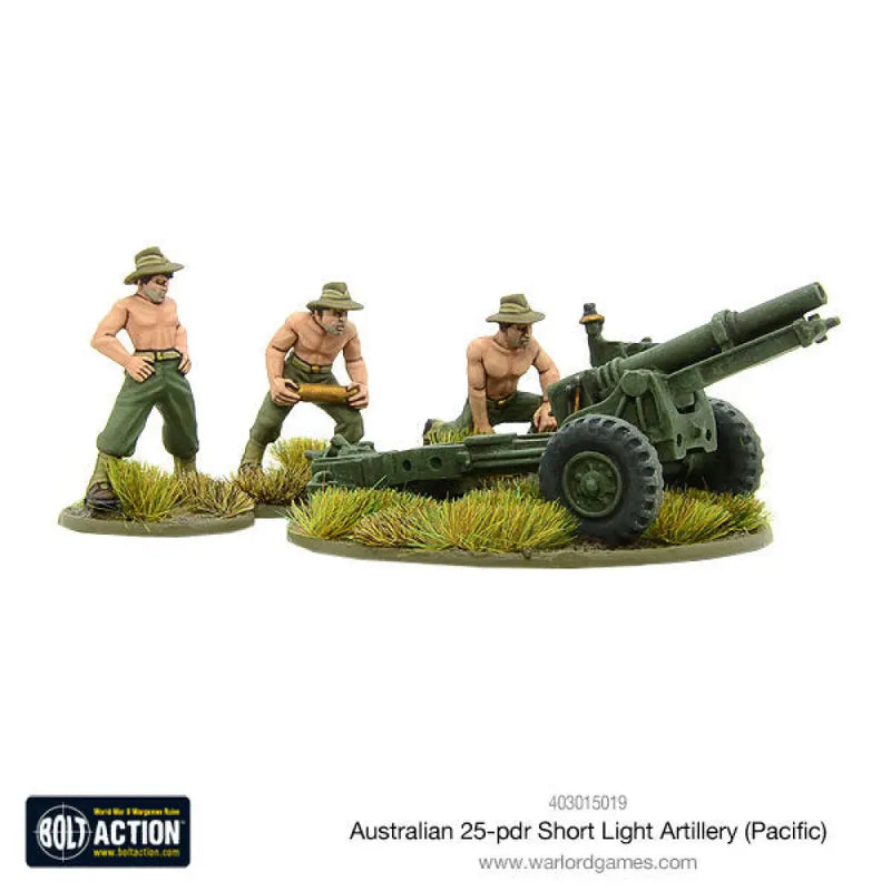 Bolt Action: Australian short 25-pdr (Pacific) - Miniature Games