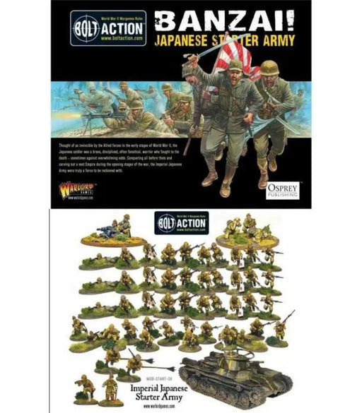 Bolt Action: Banzai! Imperial Japanese Starter Army (EN) - Miniature Games