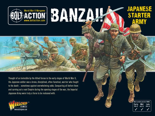 Bolt Action: Banzai! Imperial Japanese Starter Army (EN) - Miniature Games