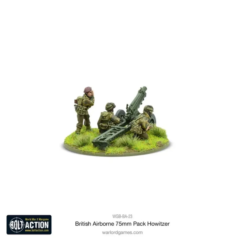 Bolt Action: British Airborne 75mm Pack Howitzer (Preorder) - Miniature Games