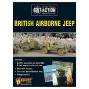 Bolt Action: British Airborne Jeep & Trailer - Miniature Games