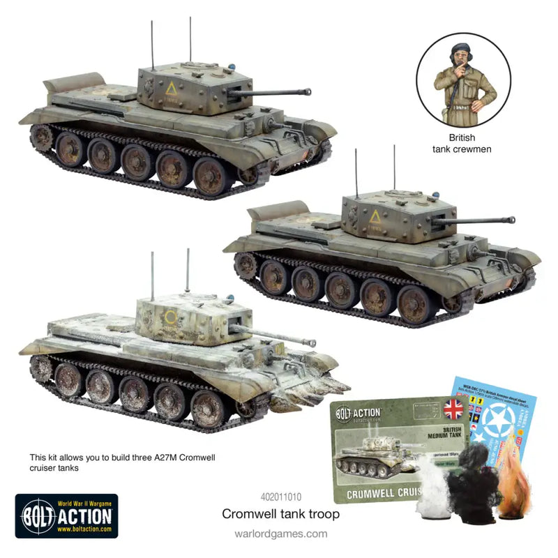 Bolt Action: British Cromwell Cruiser Tank (EN) - Miniature Games