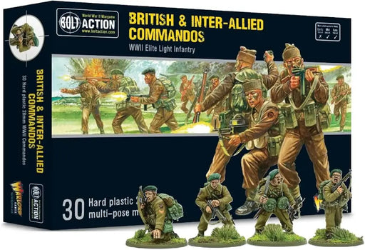 Bolt Action: British & Inter-Allied Commandos (Preorder) - Miniature Games
