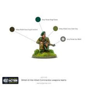 Bolt Action: British & Inter-Allied Commandos weapons teams - Miniature Games