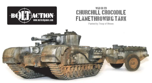 Bolt Action: Churchill Crocodile Flamethrowing Tank - Miniature Games