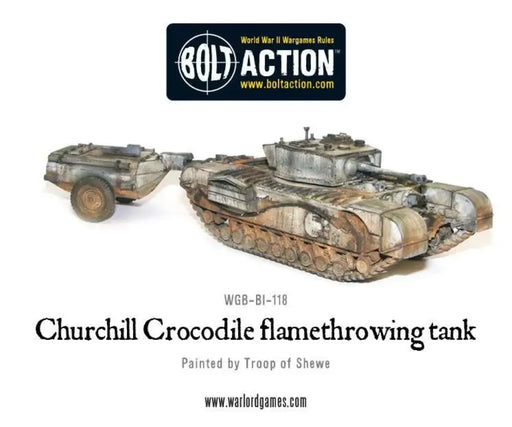 Bolt Action: Churchill Crocodile Flamethrowing Tank - Miniature Games