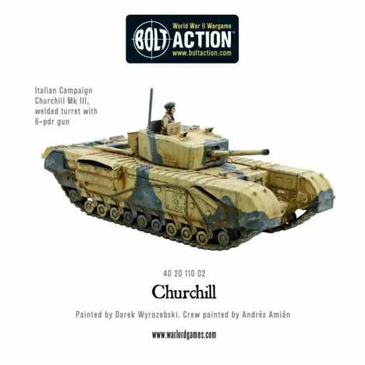 Bolt Action: Churchill Tank Plastic (EN)(Preorder) - Miniature Games