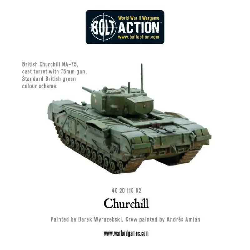 Bolt Action: Churchill Tank Plastic (EN)(Preorder) - Miniature Games