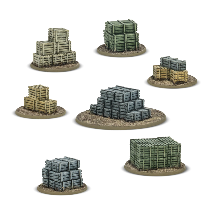 Bolt Action: Ensemble De Marqueurs D'Objectif Pour Bolt Action et Konflikt 47- Caisses