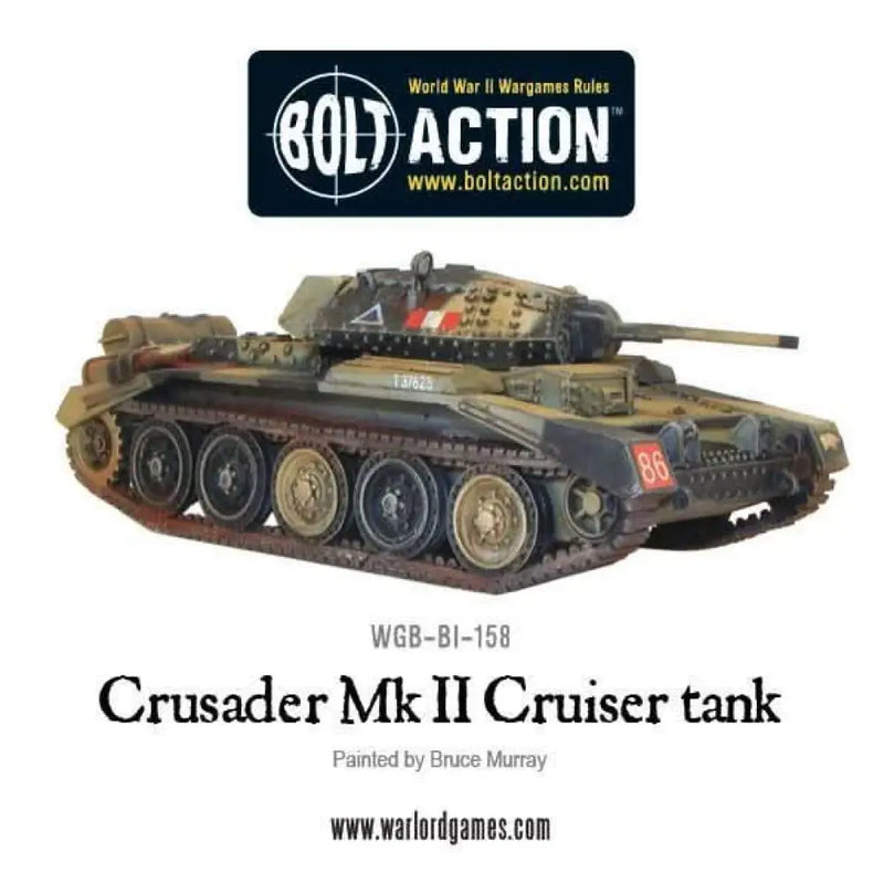 Bolt Action: Crusader MK I/II tank (EN) - Miniature Games