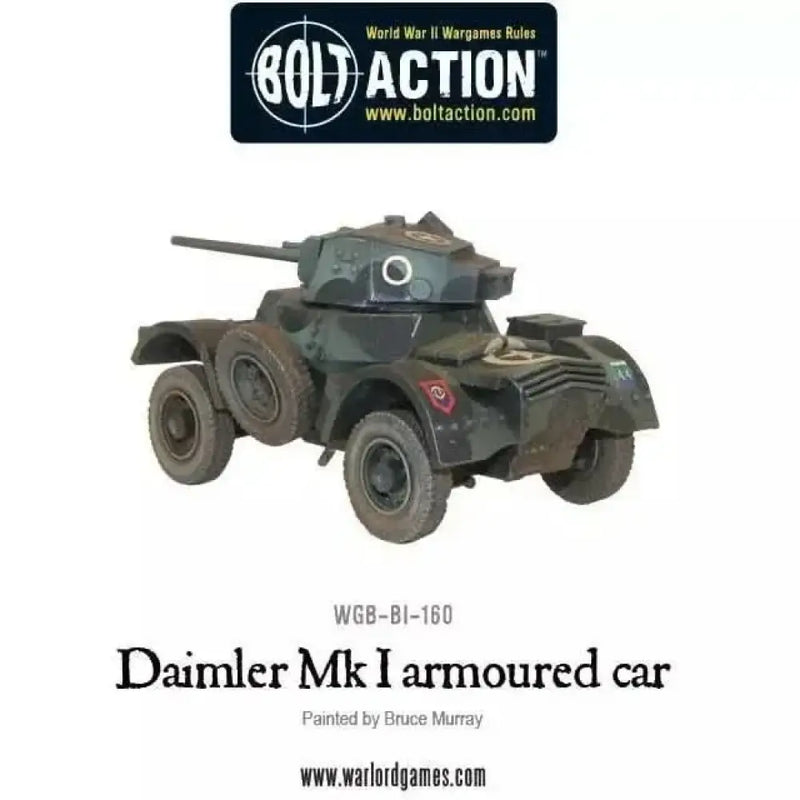 Bolt Action: Daimler Armoured Car Mk 1 (Preorder) - Miniature Games