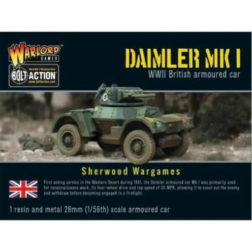 Bolt Action: Daimler Armoured Car Mk 1 (Preorder) - Miniature Games