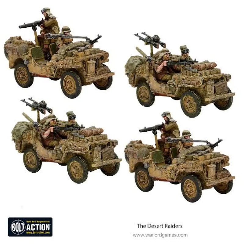 Bolt Action: Desert Raiders (Preorder) - Miniature Games