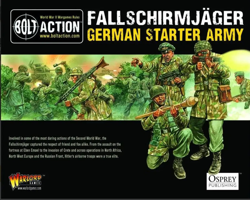 Bolt Action: Fallschirmjager Starter Army (EN) - Miniature Games