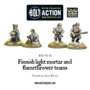 Bolt Action: Finnish Light Mortar And Flamethrower Teams - Miniature Games
