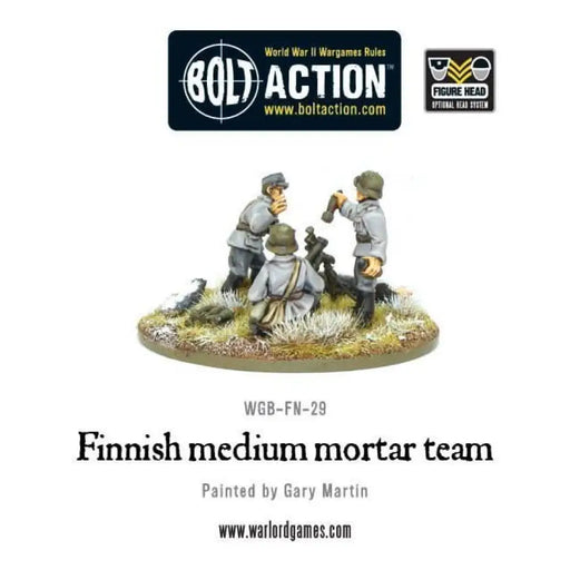 Bolt Action: Finnish Medium Mortar Team - Miniature Games