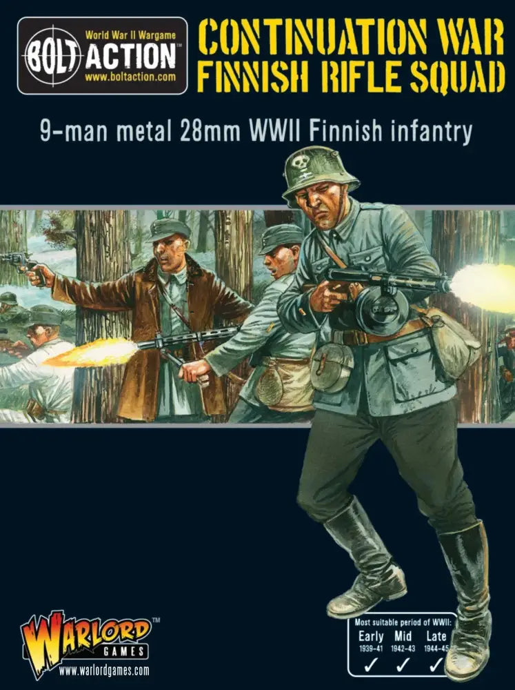 Bolt Action: Finnish Rifle Squad (EN) - Miniature Games