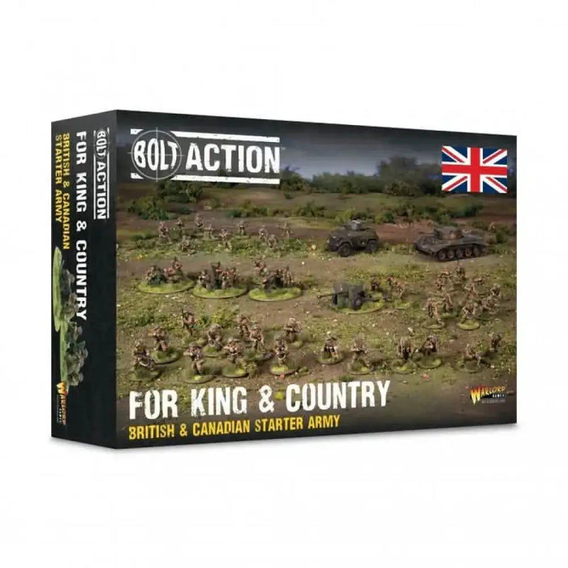 Bolt Action: For King & Country - British & Canadian Starter Army - Miniature Games