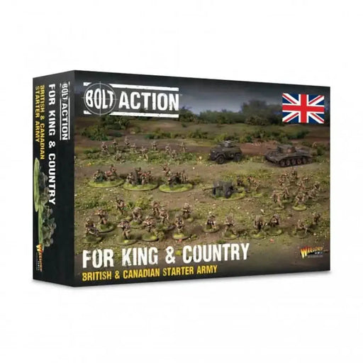 Bolt Action: For King & Country - British & Canadian Starter Army - Miniature Games