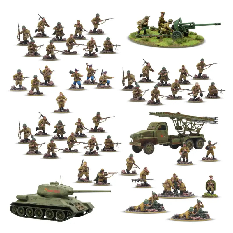 Bolt Action: Forward to Berlin! - Soviet Army 1943-45 Starter Army - Miniature Games