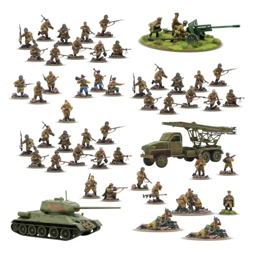 Bolt Action: Forward to Berlin! - Soviet Army 1943-45 Starter Army - Miniature Games