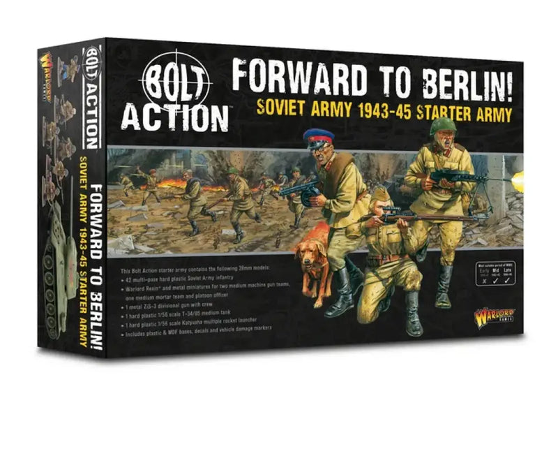 Bolt Action: Forward to Berlin! - Soviet Army 1943-45 Starter Army - Miniature Games